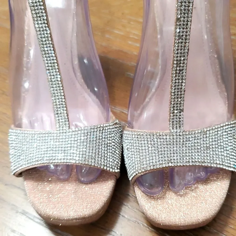Kelly & Katie Conradd Platform Rhinestone Sandal, Size 6.5